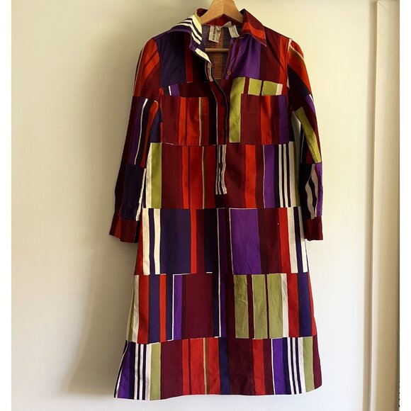 Original 1973 Marimekko for Design Research A-line dress - Picture 1 of 6